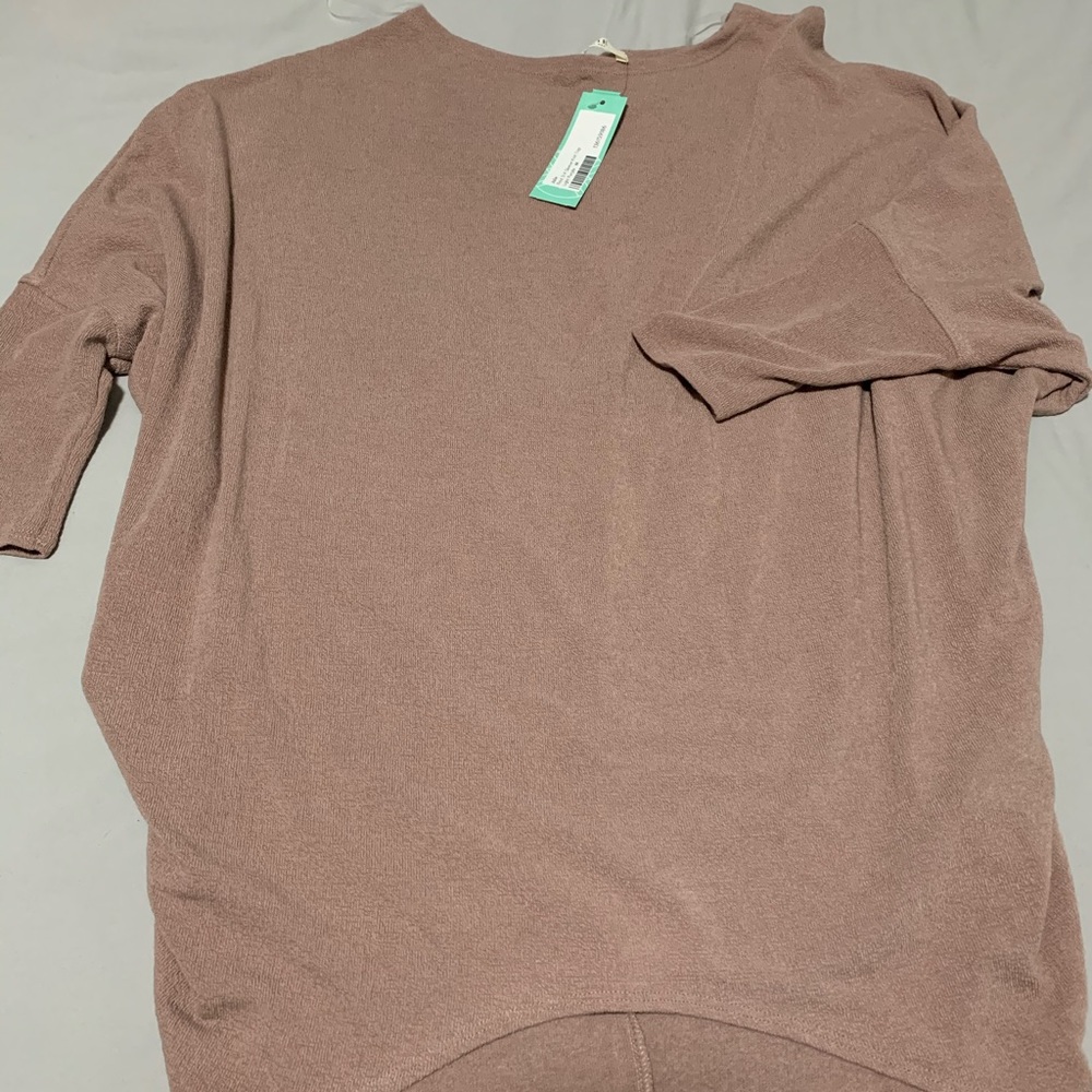 Jolie - Reid 3/4 Sleeve Knit Tunic Top